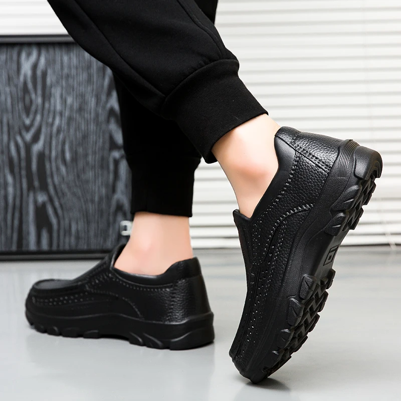 Kochschuhe für Herren, wasserdicht und ölbeständig, Küchenarbeitsschuhe, ultraleichte, rutschfeste EVA-Freizeitschuhe mit weicher Sohle für Herren, Gartenschuhe – Detail 12