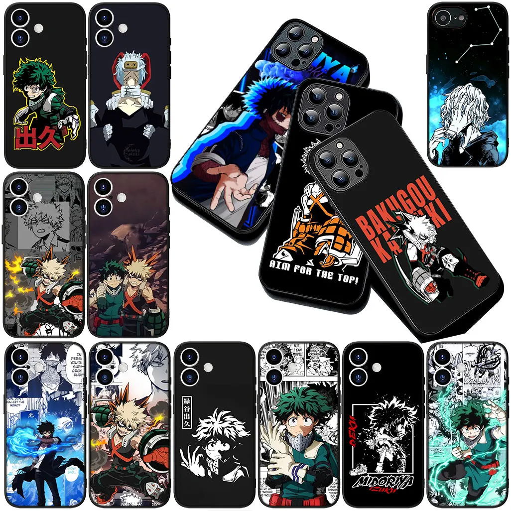 Чехол для телефона Samsung Galaxy A35 A26 A05 A06 A14 A50 A51 A53 A54 A17 A70 A07 M56 M16 M06 My Hero Academia Bakugou Katsuki Dabi