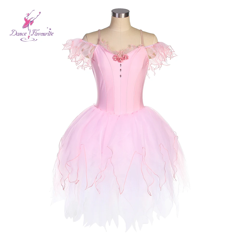 

Dance Favourite Ballet Tutus 22564 Pink Long Romantic Ballet Tutu Girl & Women Ballet Costume Dance Tutu