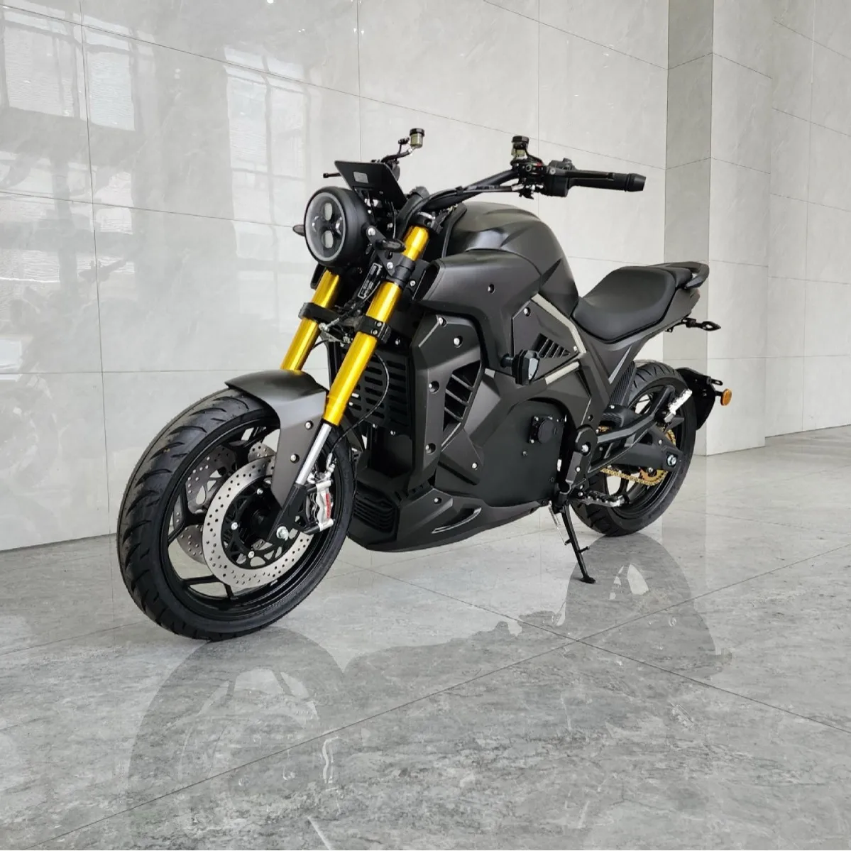 ZUIMI 3000W 5000W High Power High-speed Motor Lithium Battery Sportbikes Adult Fat Tire 72V Electric Motorcycle - view 3