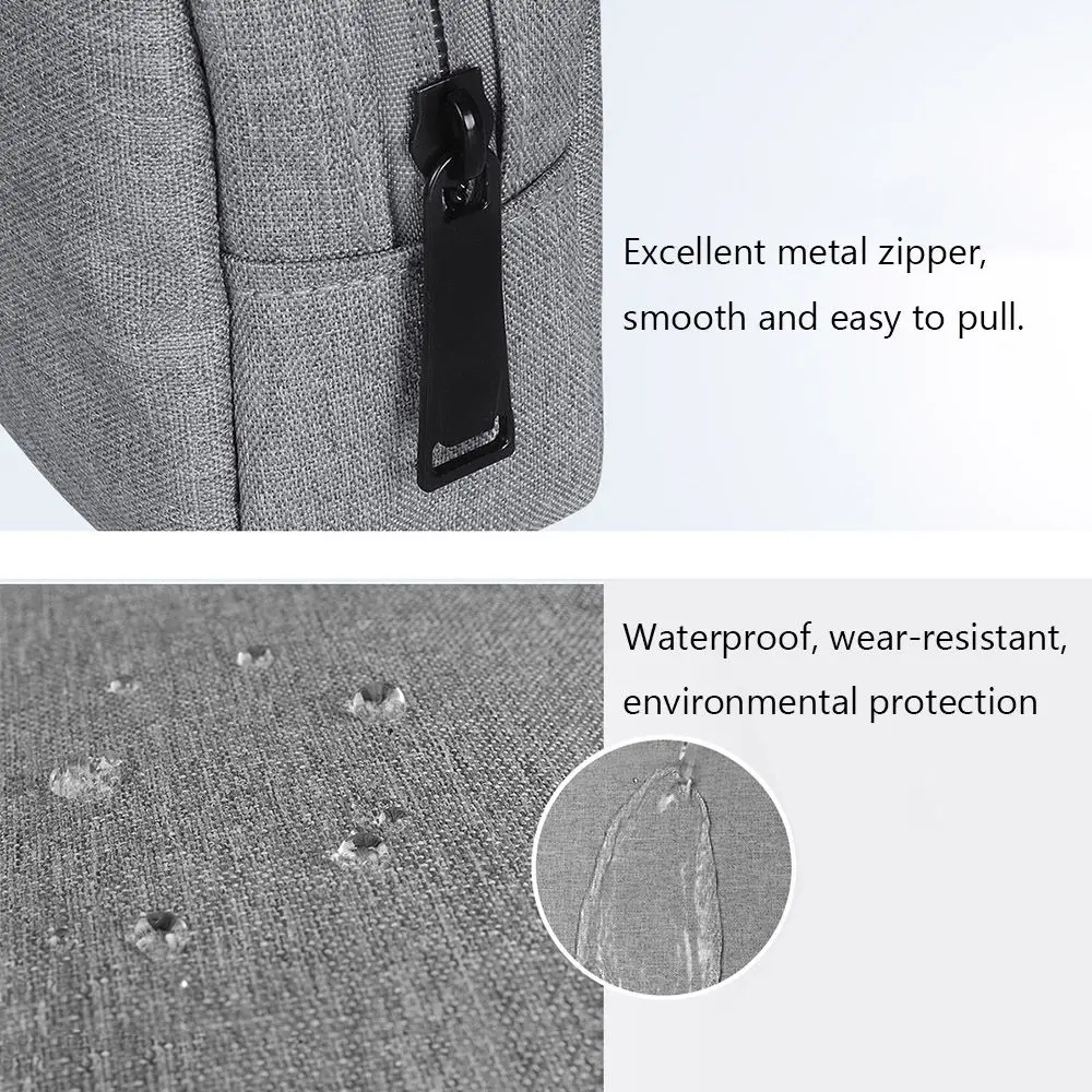 Portable Organizer USB Cable Earphone Makeup Cover Gadget Devices Pouch Storage Bag Digital Accessories