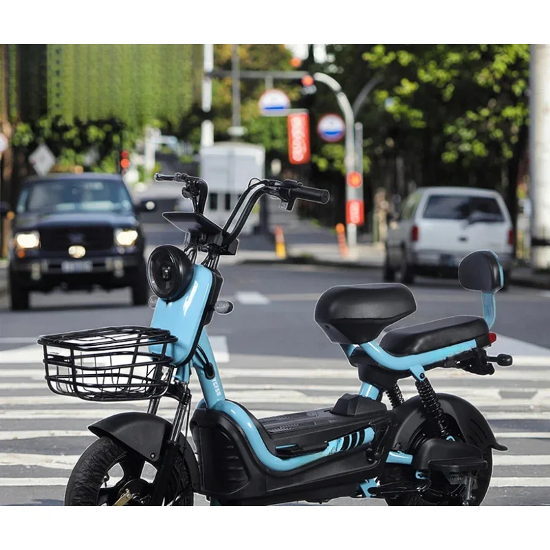 

Высококлассный двухместный электрический мопед-скутер 48В, разрешенный для дорог общего пользования, винтажный мотоцикл с увеличенным запасом хода, электрический мотоцикл