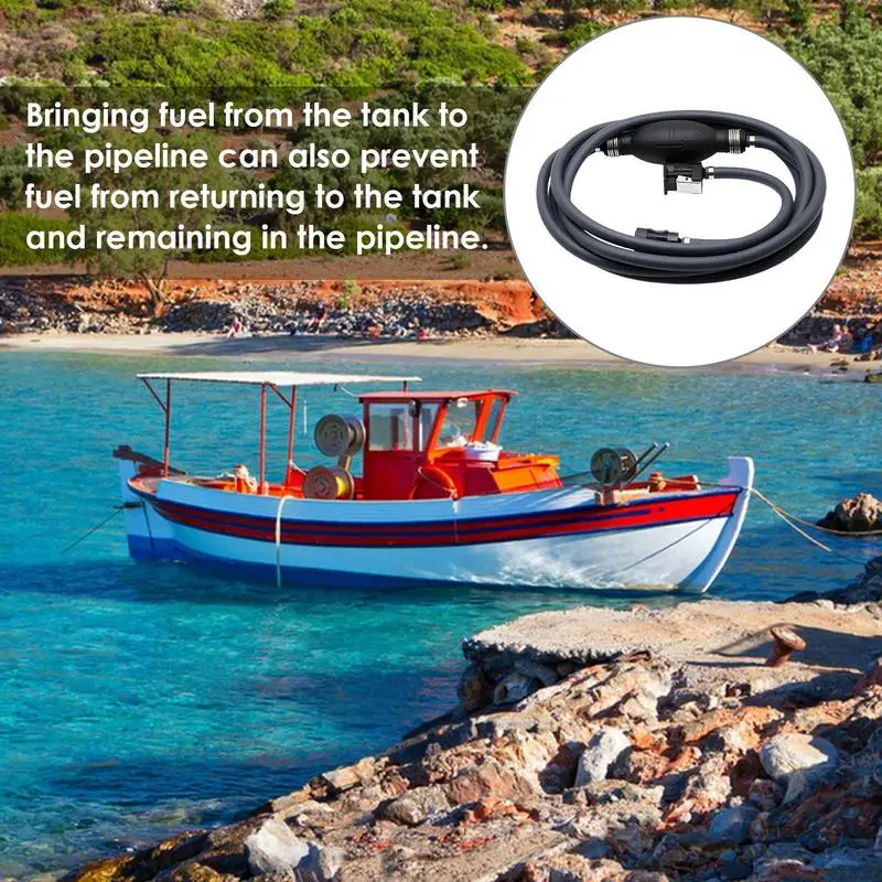 Kit d'assemblage de câbles d'huile de bateau, ensemble de tuyaux d'huile de moteur pour générateur d'inspection externe Marine, accessoires hors-bord compatibles avec les rampes