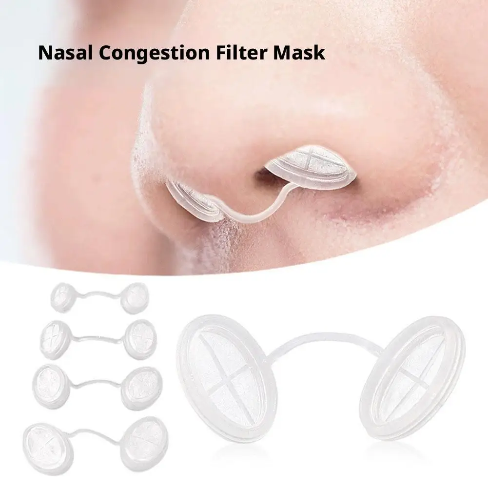 Nose Air Purifier Nose Filters Haze Mask Dust-proof Anti-fog Dust-proof Dust-proof Nose Mask Invisible Disposable Nasal Plugs