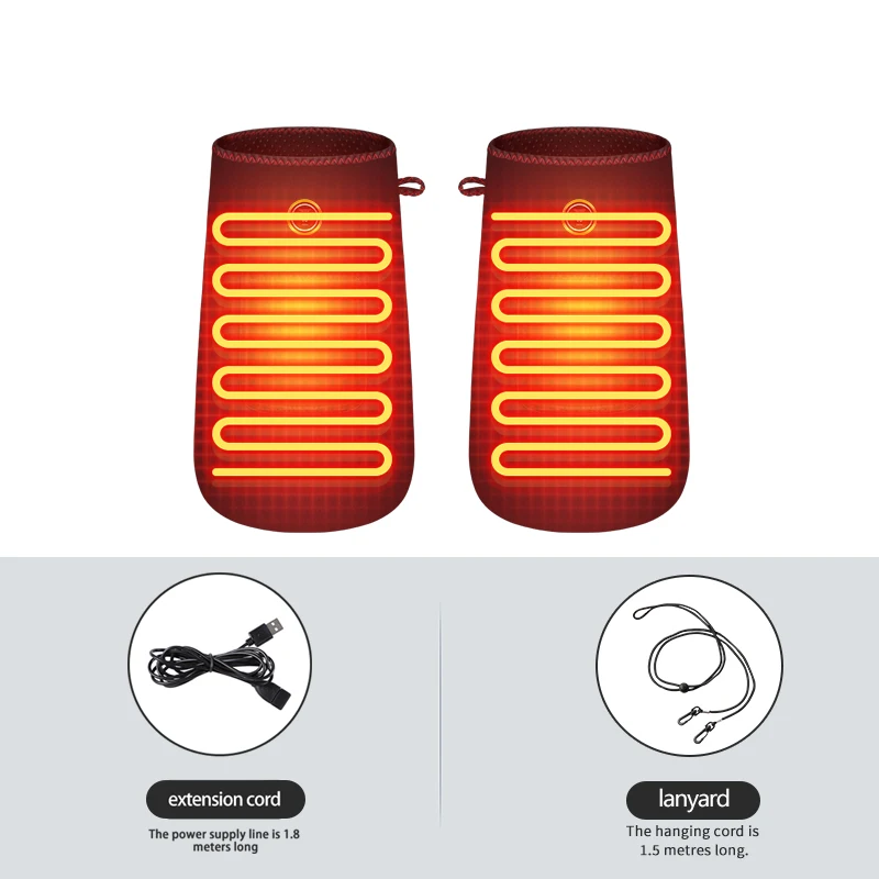 Muffler chauffant électrique vibrant pour les mains, avec compresse chaude, soulage la douleur et l'