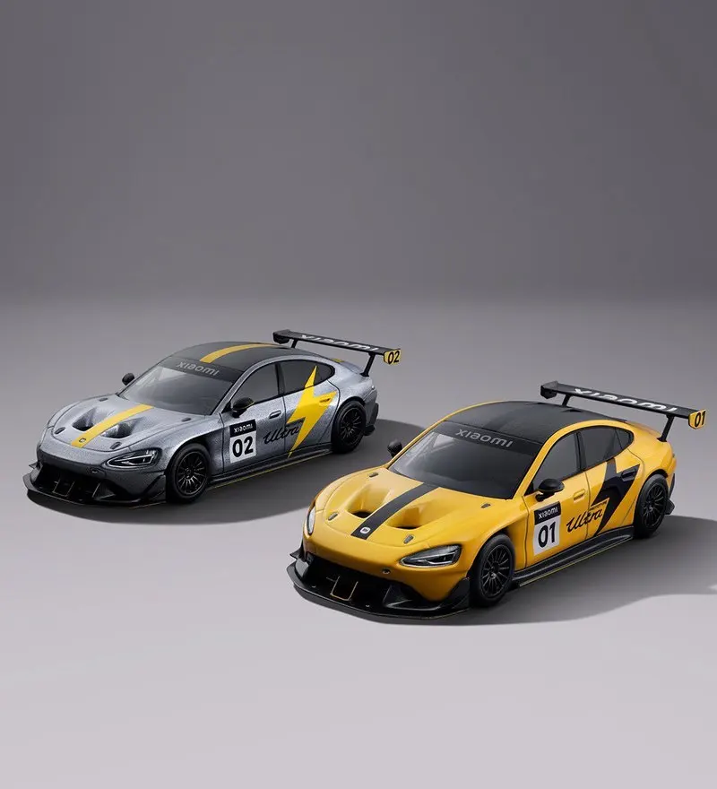 الجديد في المخزون Xiaomi 1:43 Yu7 Su7 Ultra Prototype المتجر الرسمي نموذج سيارة سبيكة مصغرة دييكاست الحلي ألعاب مخصصة للأطفال
