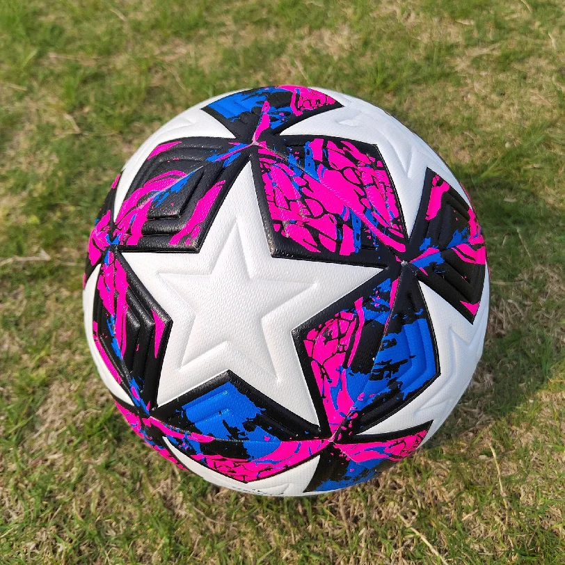 

High Quality Soccer Balls Official Size 4/5 PU Material Seamless Goal Team Outdoor Match Game Football Training Ballon De Foot