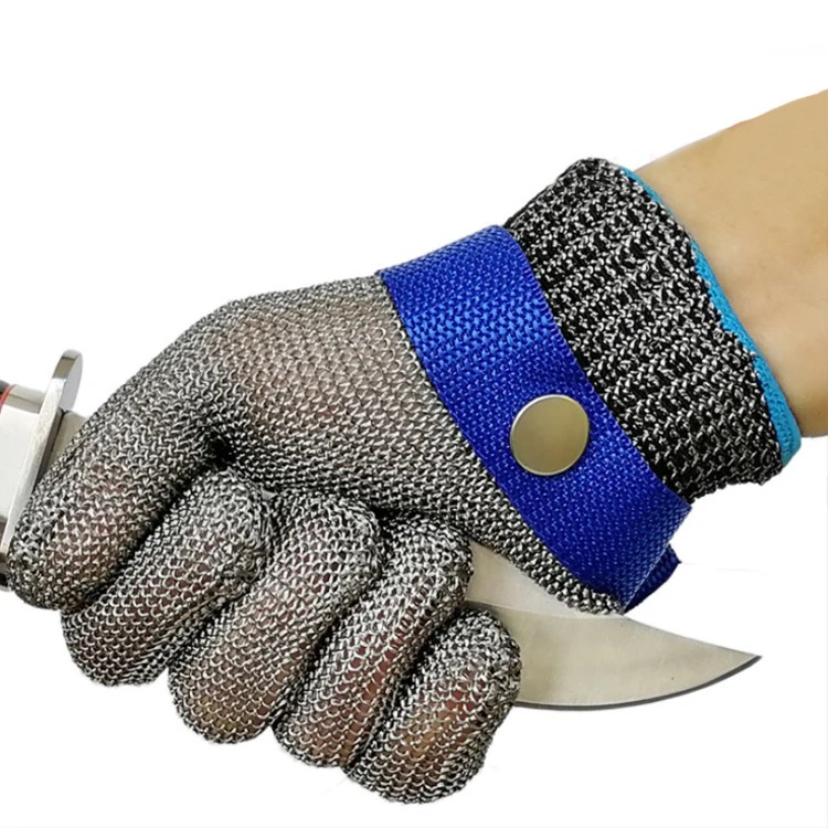 Anti-cutting gloves/Cut Resistant Glove Food Grade Stainless Steel Wire Mesh Metal Gloves For Kitchen Butcher