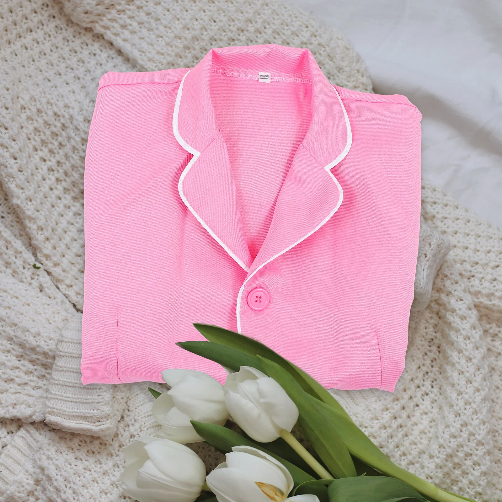 Beauty Salon Dress Lightweight Breathable Beautician Work Clothes Skin-Friendly Hairdressing Smock For Salon Multi-Function