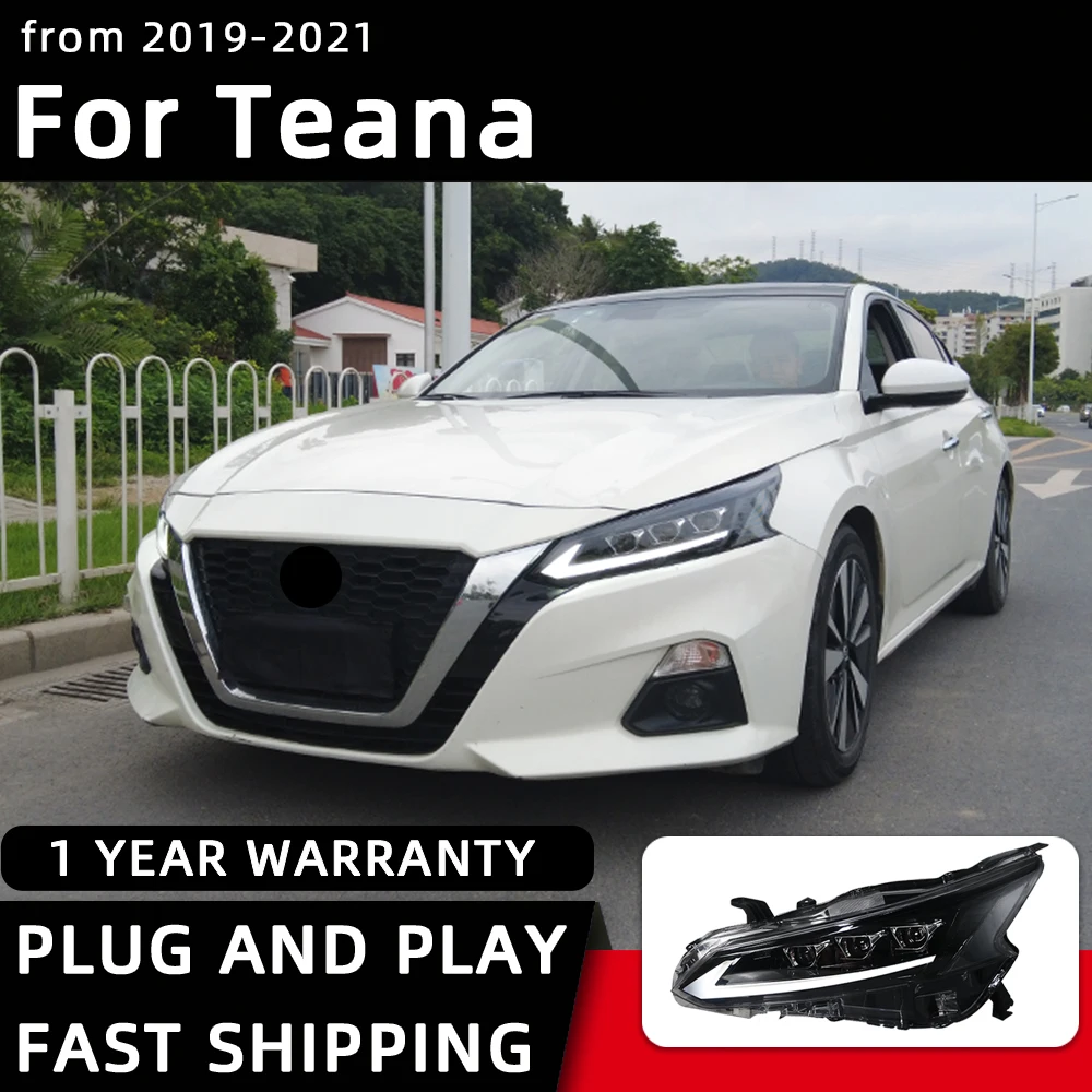 Headlight For Nissan Teana Altima  LED Headlights 2019-2021 Head Lamp Signal Projector Lens Auto Accessories Front Light