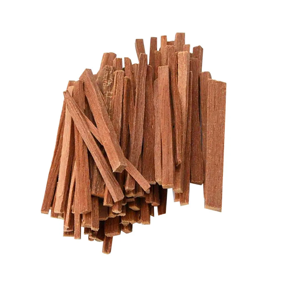

1 Bag Sandalwood Sticks Natural Wooden Incense Strips Spiritual Purification Calming Aroma Suitable for Meditation Yoga