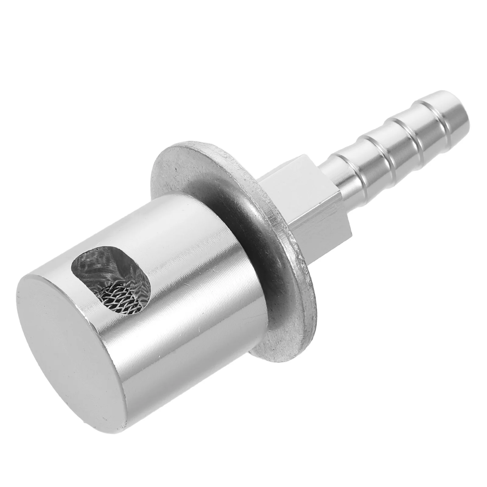 

Car Exhaust Vent Valve Aluminum Alloy Remote Mount Detachable Tank Vent Line Replacement Fuel Tank Exhaust Valve