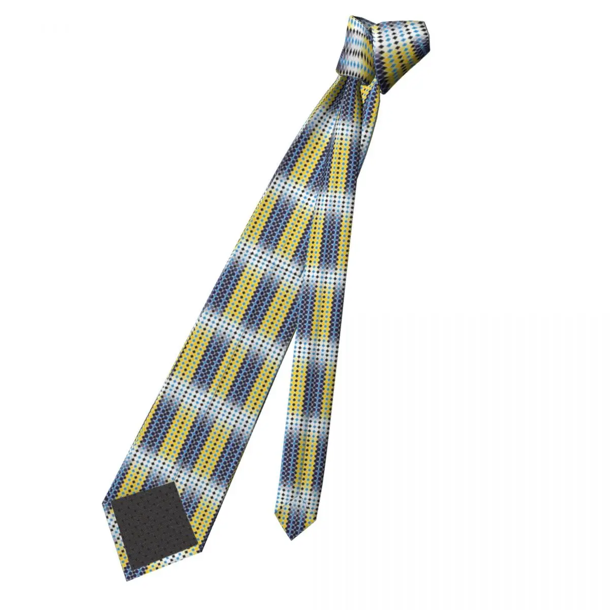 Personalized African Ethnic Style Pattern Neck Ties for Men Classic Pattern Silk Business Neckties