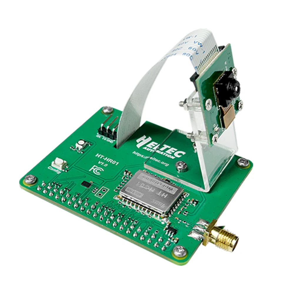 Heltec Raspberry Pi Wi-Fi HaLow Camera HOED 5MP Camera 2 km bereik 32,5 Mbps Snelle gegevensoverdracht Mesh-netwerken