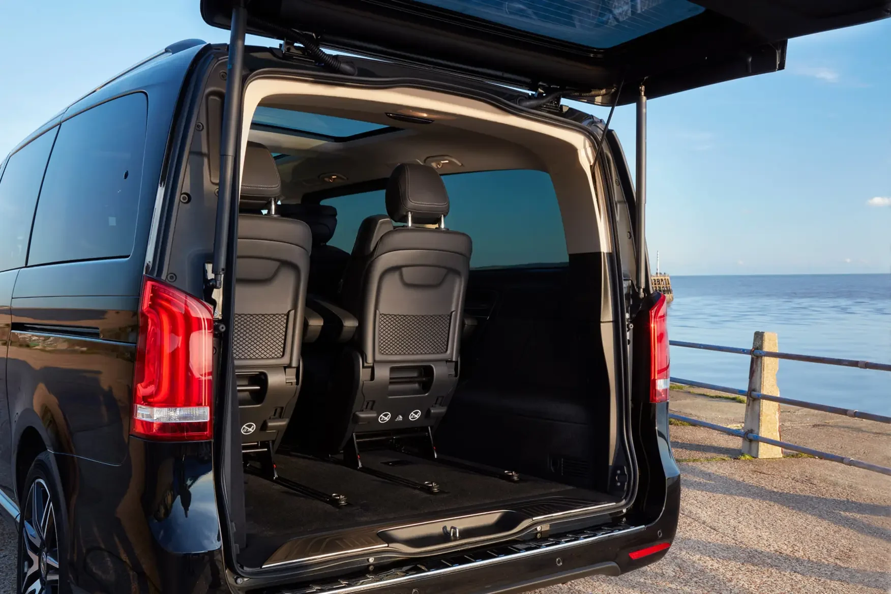 Auto Pop-Up Trunk Struts for Mercedes-Benz Vito (W447) 2014-present Van 680mm Automatic Opening Gas Lift Supports with Springs