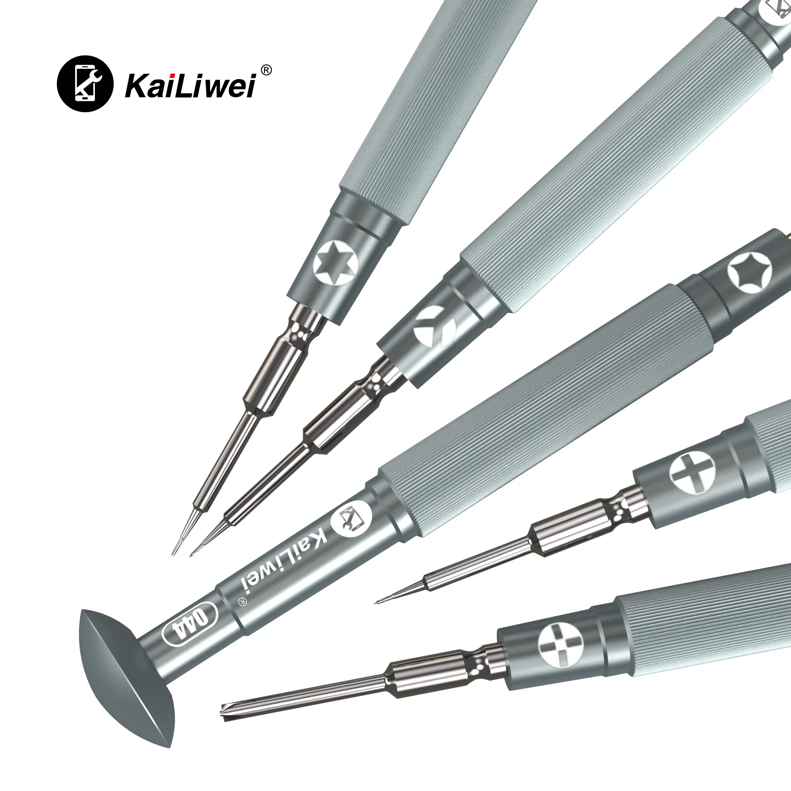 KAILIWEI 5Pcs Screwdriver Set High Precision For iPhone Samsung Huawei Phone Disassembly Opening Repair Bolt Driver Tools Kit