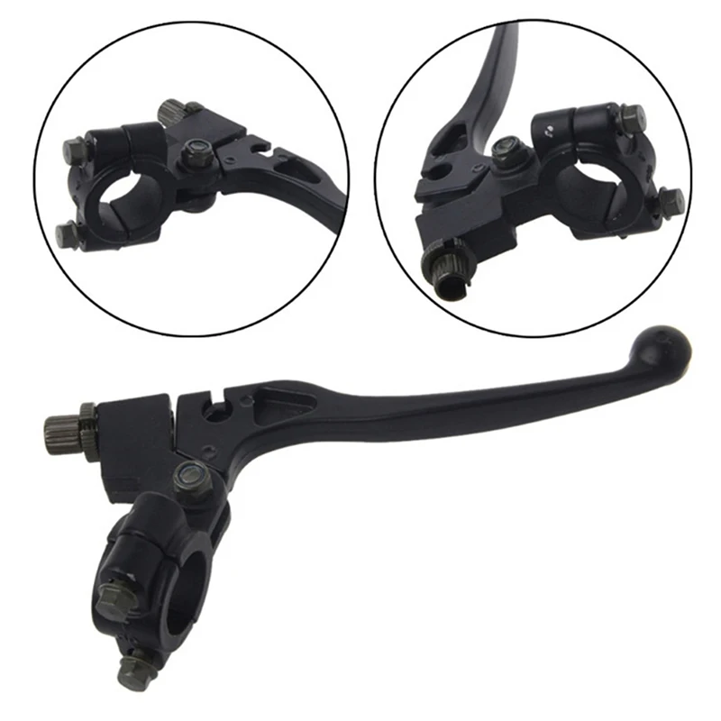 Universal Motorcycle Handlebar Brake Clutch Levers Drum Brake Handle Off-Road Rider Handlebar Assembly ATV Mount