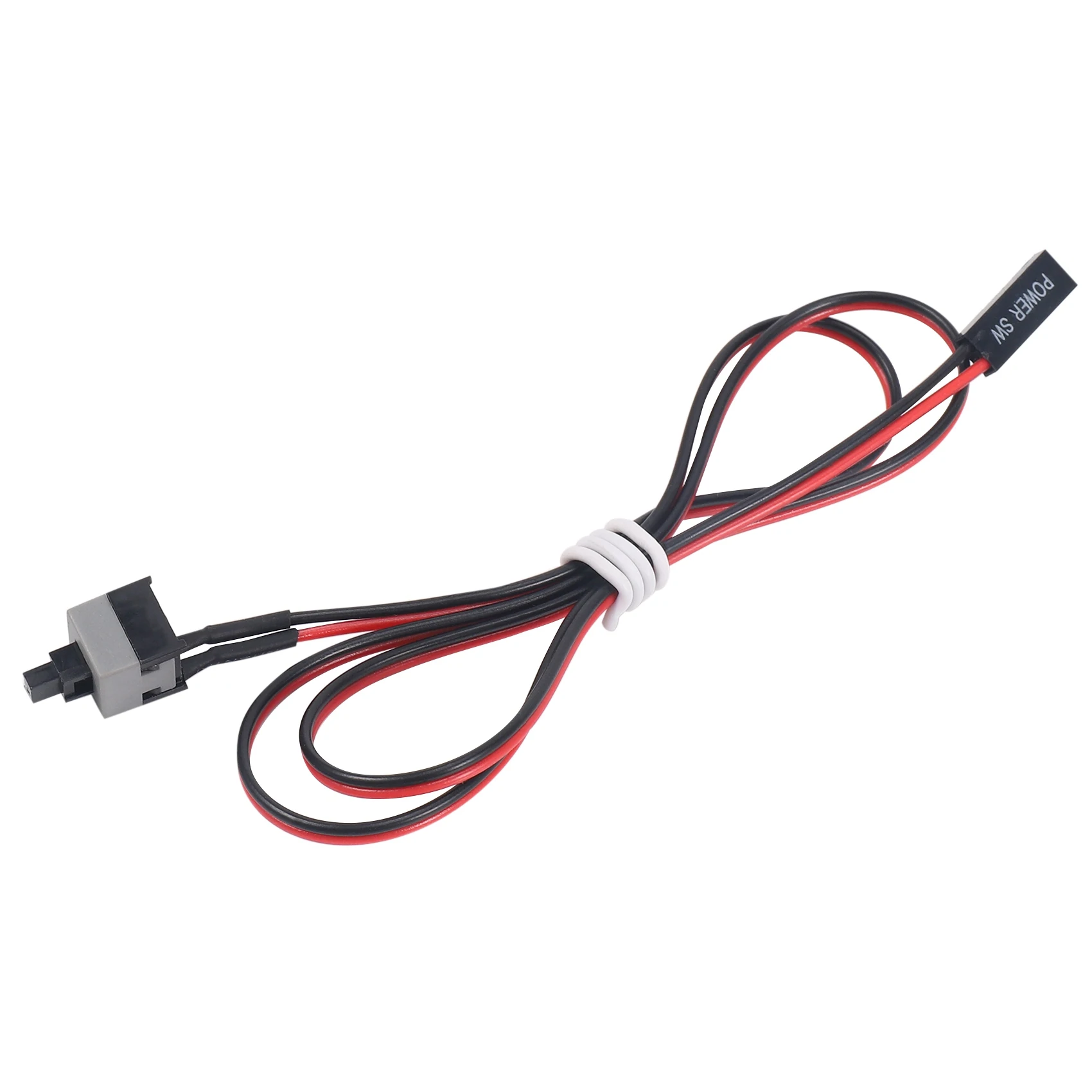 20.5" Long Power Button Switch Cable for PC Switches Reset Computer