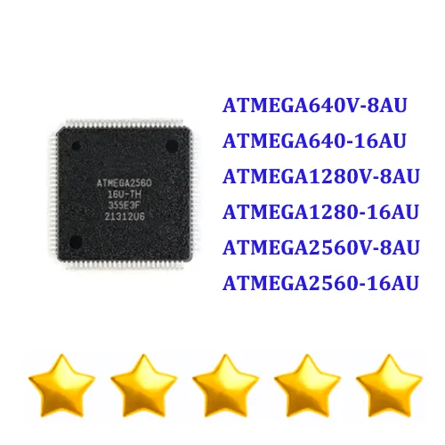 

ATMEGA640V-8AU ATMEGA640-16AU ATMEGA1280V-8AU ATMEGA1280-16AU ATMEGA2560V-8AU ATMEGA2560-16AU ATMEGA IC MCU Chip TQFP-100