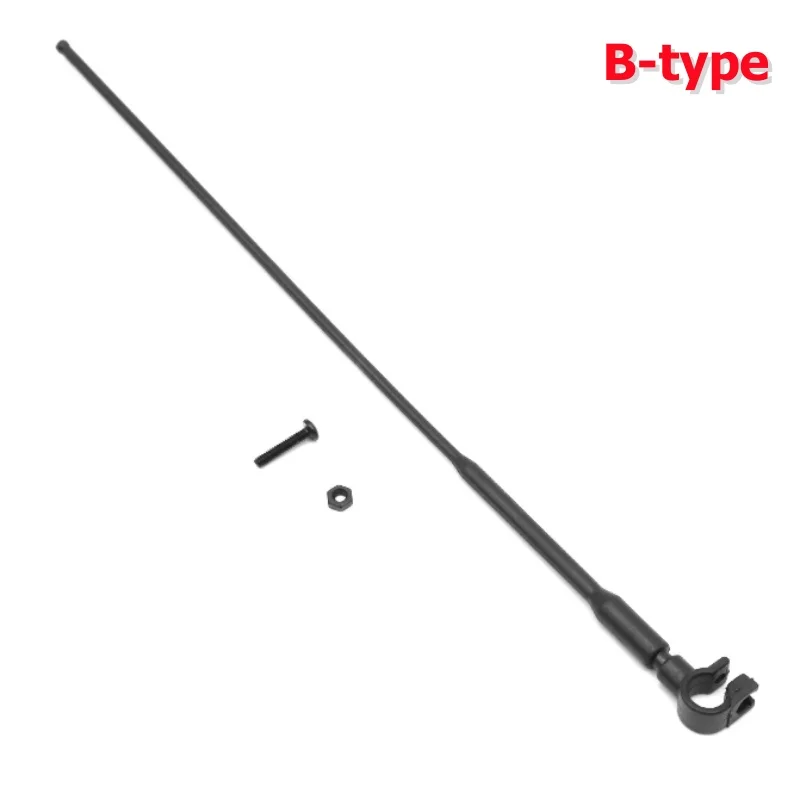 Antenna di simulazione in nylon 1/8 1/10 RC Crawler Auto Linea di segnale decorativo per Axial SCX10 Traxxas TRX4 D90 CC01 Parti di aggiornamento