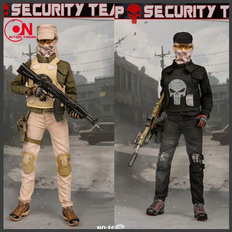 

Fire Girl Toys FG050 1/6 Female Solider Figure Accessory VIP Security Team Clothing Suits Model for 12 Inch Action Figure