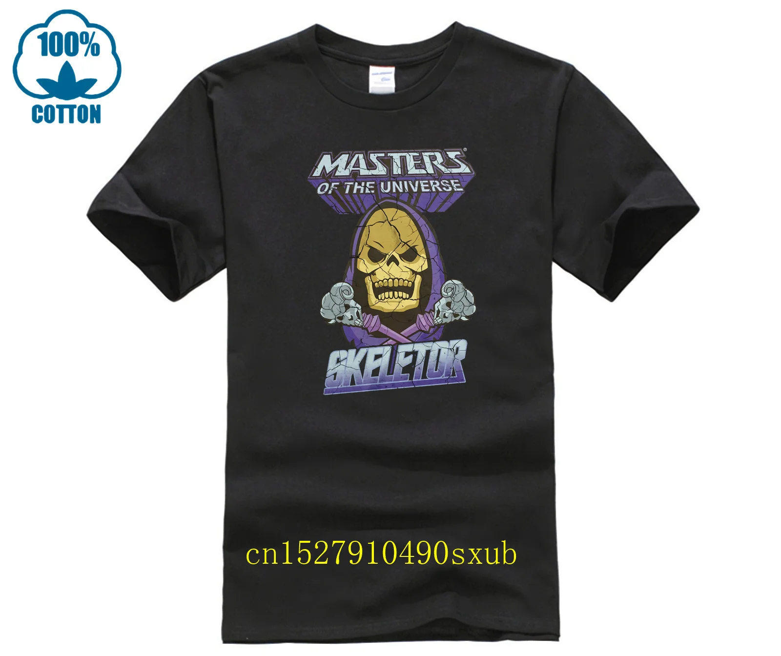 Skeletor He-Man Masters of the Universe Staff Tee T-Shirt Mens Women Unisex Fashion tshirt