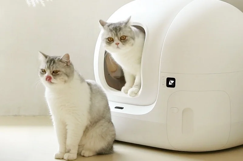 

Intelligent automatic litter box closed electric scoop machine anti-splash oversized deodorization