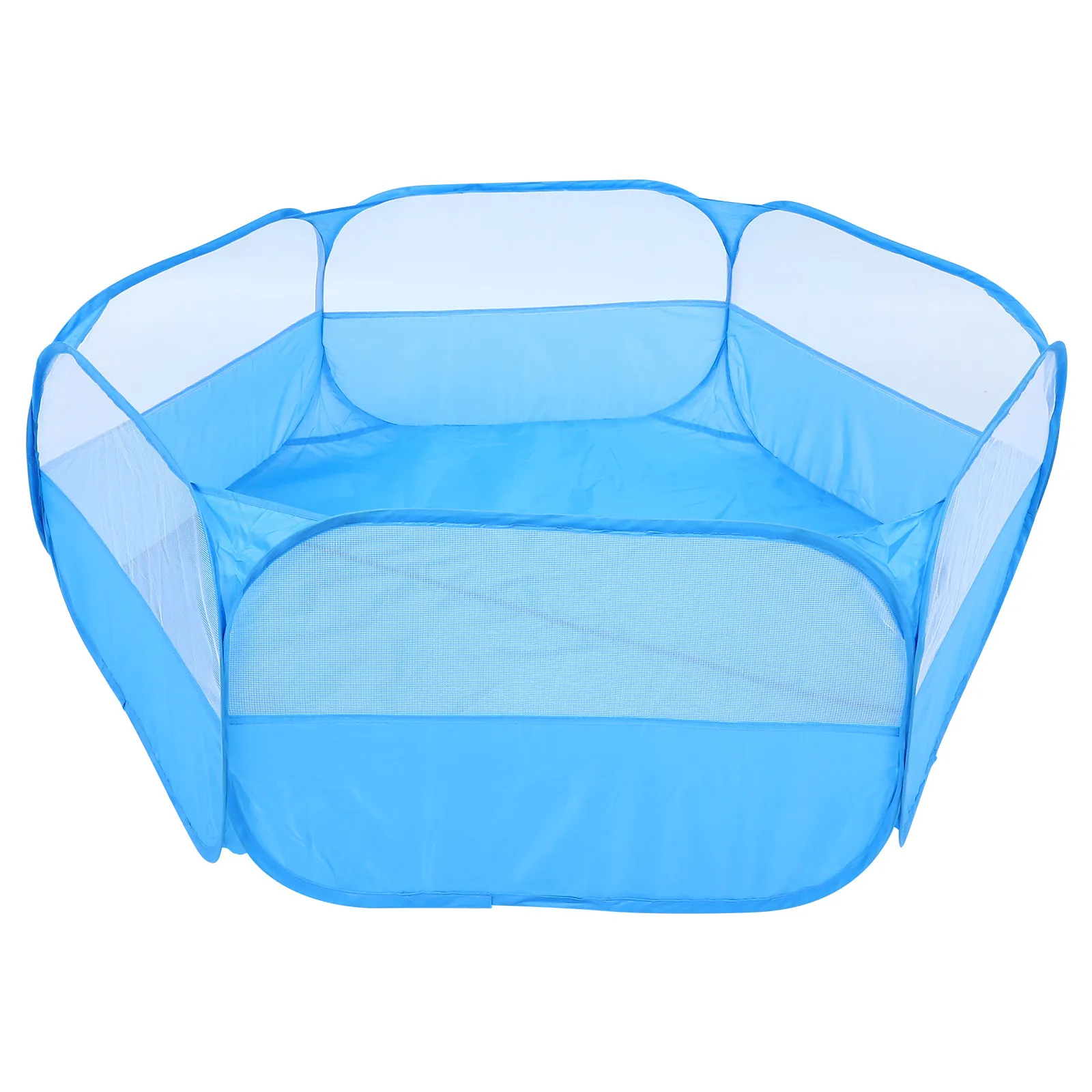 Cercado de Nylon para Animais de Estimação, Cercado Dobrável para Hamster, Coelho, Porquinho-da-Índia e Chinchila, Cerca de Atividades para Animais Pequenos