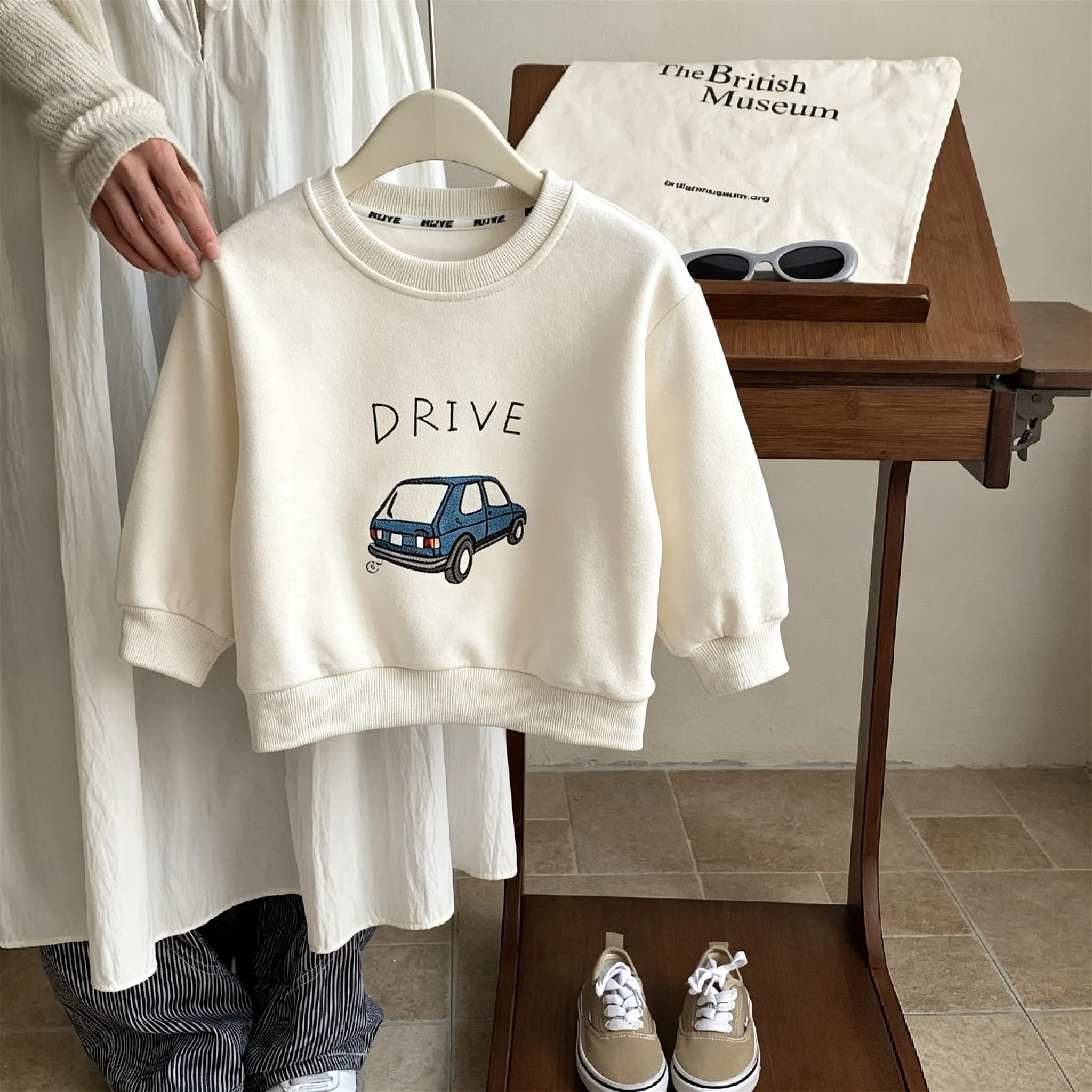 Spring/autumn Kids Clothing Boys Sweatshirts Simple Fashion Children's Hoodie Crewneck Long Sleeve Tops Toddler Costume 0-6 Age