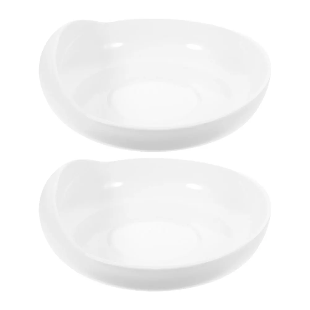 

2pcs Spill-Proof Suction Bowl: Adaptive Dining Plate For Elderly Disabled Adults Self-Feeding Assistive Tableware Non-Slip