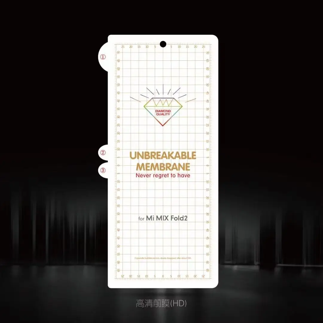 0.15mm UNBreakable Membrane Front Hydrogel Film For Xiaomi Mix Fold 3 2 Screen Protector Protective Gel Film Not Glass