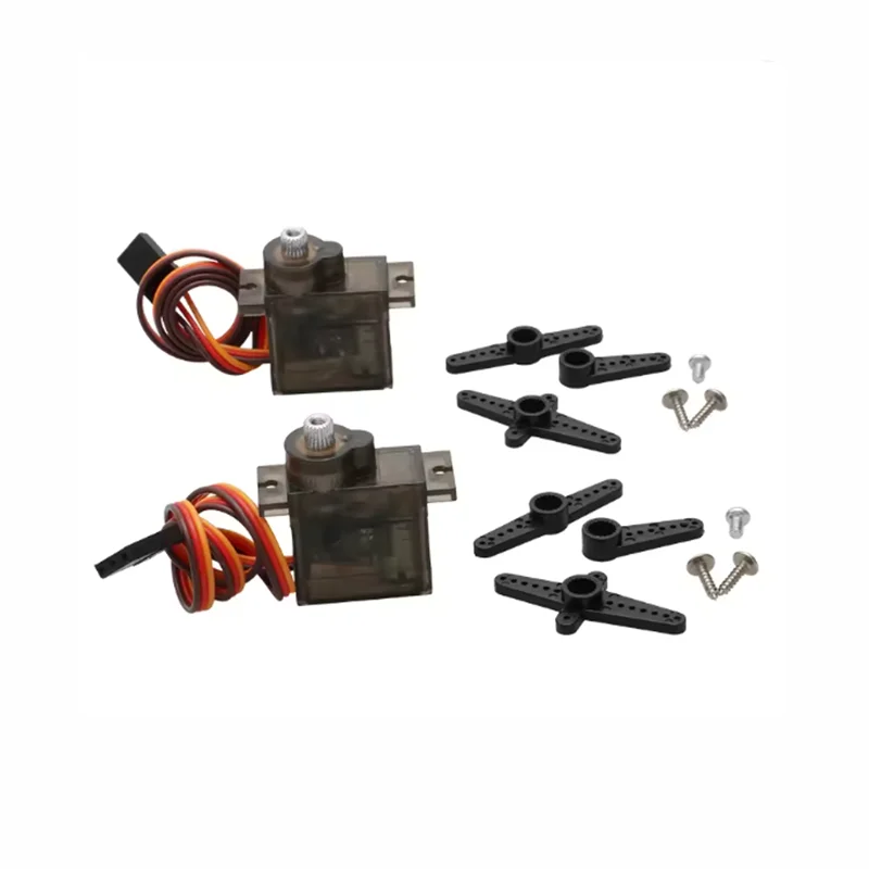 1Set RC Drone Camera Gimbal Fixed Holder Dual Axle FPV Pan Tilt Bracket w 2pcs DC 4.8-5V Servo for Model Assembly Mounting Base