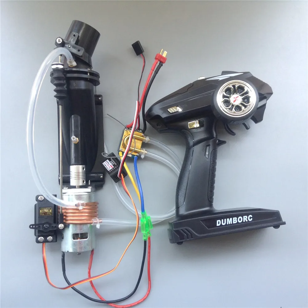 12V 480A Electrical Adjustment 40mm Ejector 795 Brushed Motor Steering Gear Remote-Control Ship