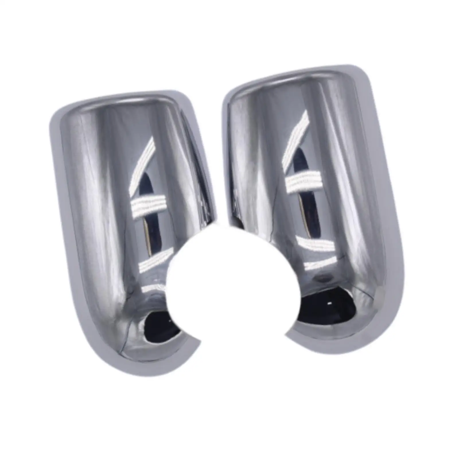 

2Pcs Wing Mirror Trim Covers Spare for Ford Transit MK6 MK7 2000-2006