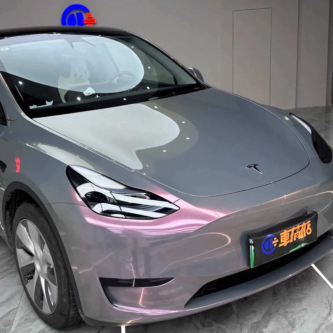 

Глянцевая защитная пленка для поверхности из ПЭТ с дизайном металлических звезд фантомно-серого цвета для домашнего декора