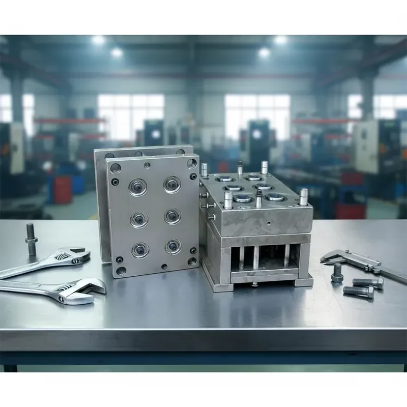 Heavy Mold Base With Precision Alignment System for Wear Resistance
