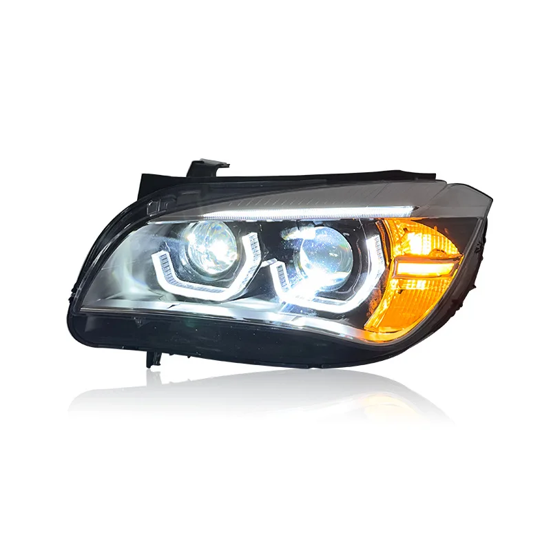 Car LED Headlight Light Assemblies For BMW X1 E84 2010-2015 Auto Fog DRL Brake Turn Signal Lamp Plug and Play