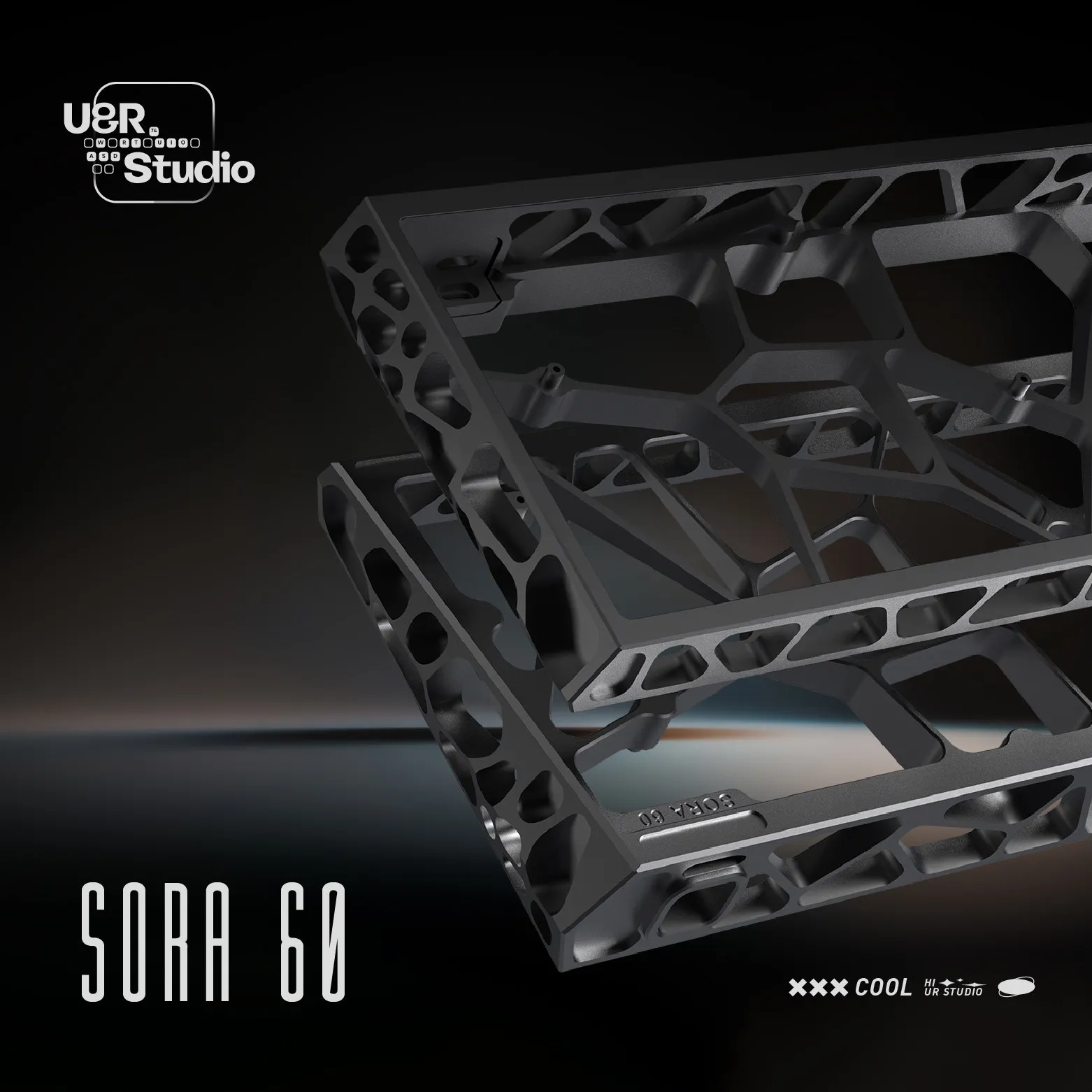 UR Studio Sora60 Magnetic Keyboard Kit for Wooting