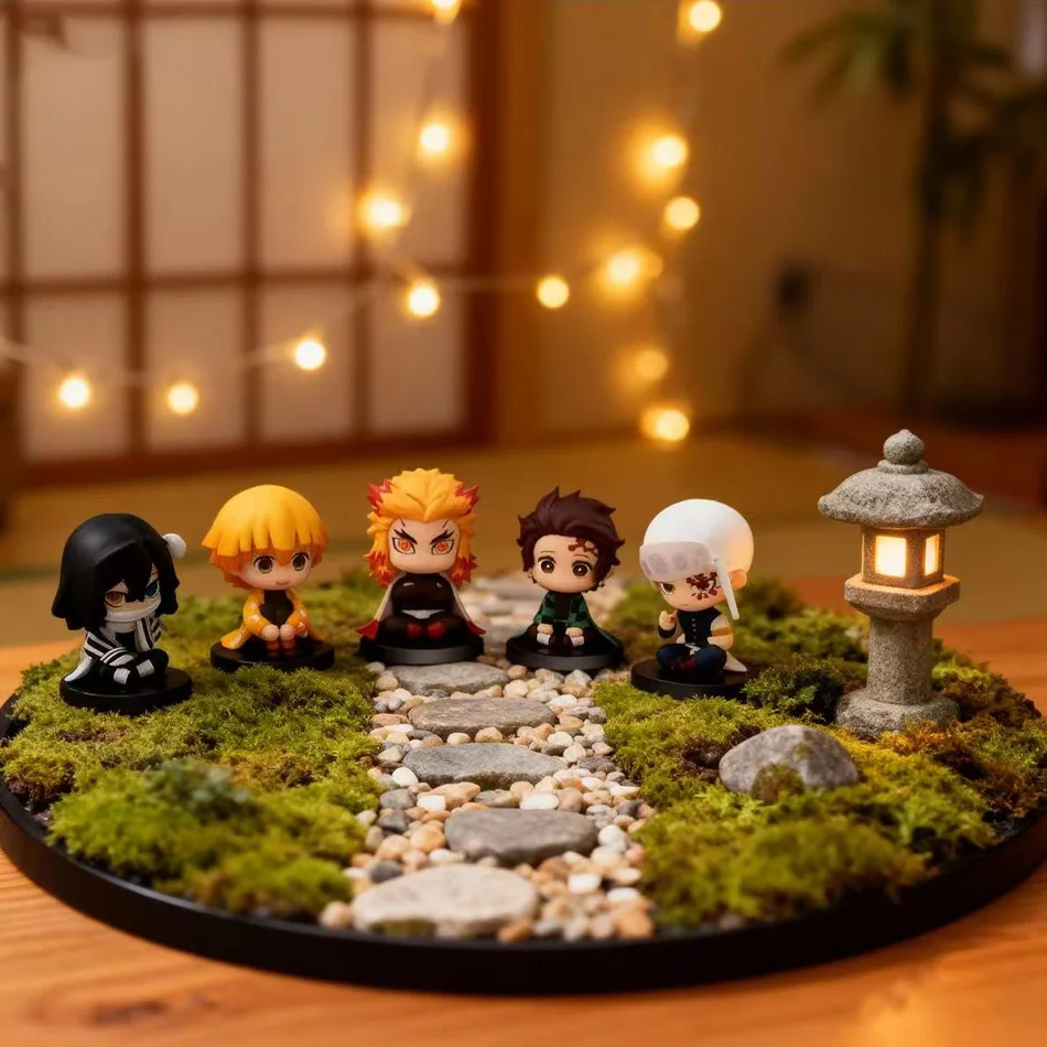 15 verschiedene Q-Version Anime Demon Slayer sitzende Geisterpuppen Tanjiro Nidouzi Inosuke Zenitsu Figuren Actionfiguren Filmmodelle Spielzeug – Detail 4