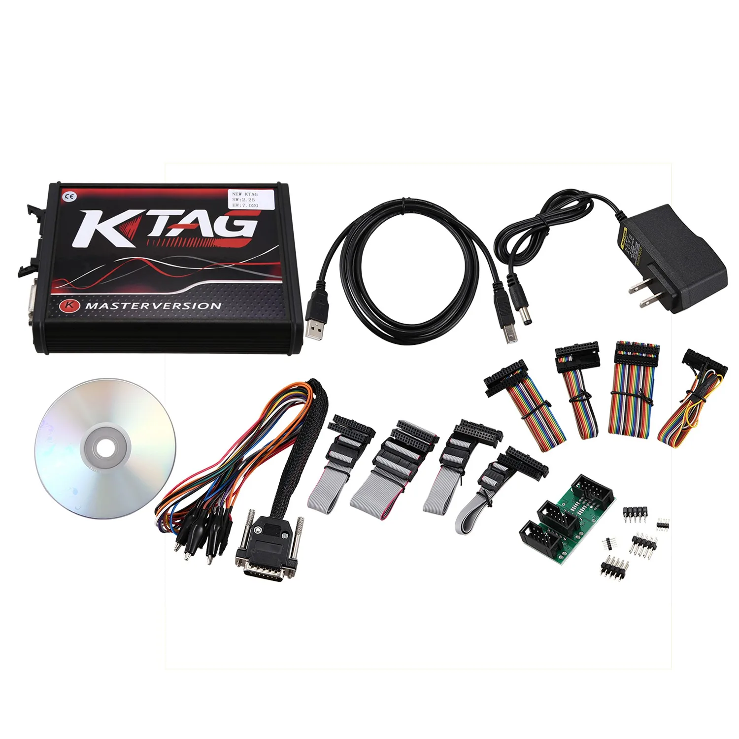 

Инструмент для настройки микросхем KTAG V7.020 V2.23, программируемая Master версия с неограниченным токеном