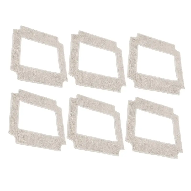 

6PCS Window Cleaning Robot Mop Cloth Cleaning Rag Towel Dust Cloth Cleaning Cloth For LIECTROUX YW910-[A22I Store]