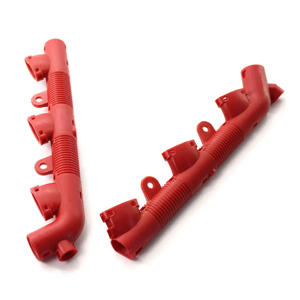 

1 Pair Car Ignition Coil Wiring Harness Red Conduit Ignition Coil Protector Cover for Audi A4 A5 A6 A7 A8 Q5 Q7 Car Accessories