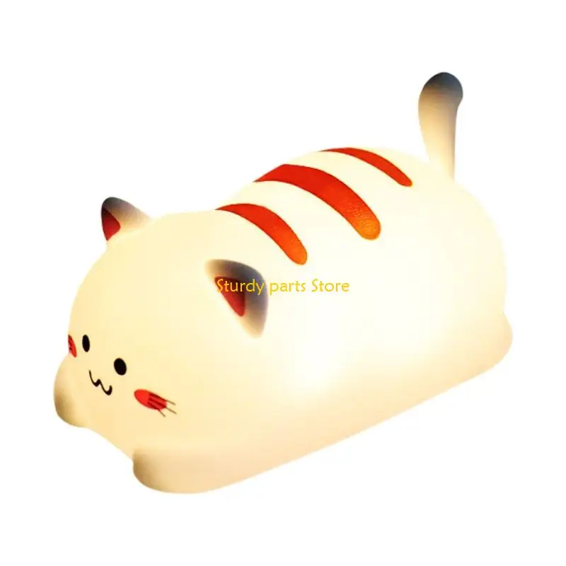

97QC Energy Saving Colorful Light 1200mAh Ambient Light Silicone Texture for Room
