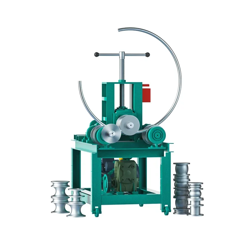 Pipe Bender Electric Automatic Arc Bending Machine Manual Stainless Steel Iron Galvanized Copper Pipe Coil Square Pipe Circle