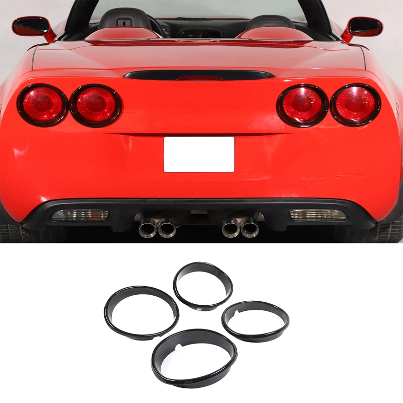 

ABS Black Tail Light Trim Ring for Chevrolet Corvette C6 2005-2013 Auto Accessories