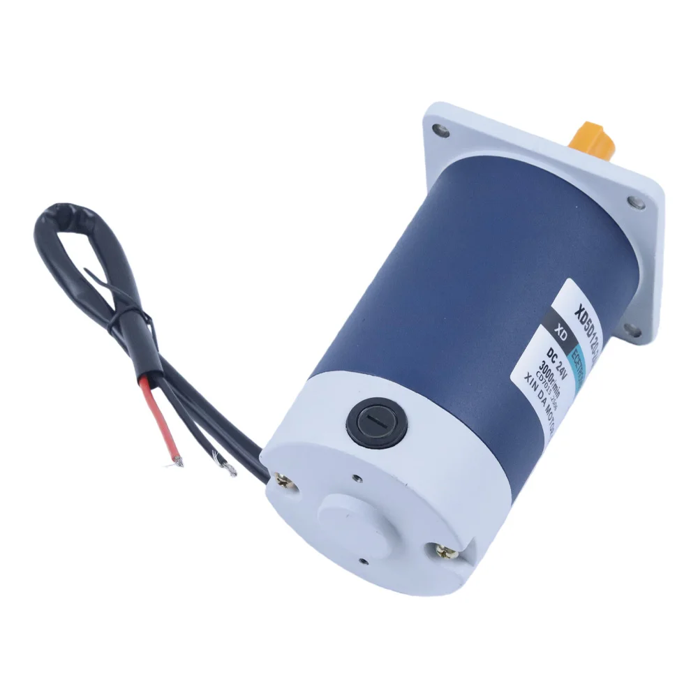 DC 12V 24V Permanent Magnet Motor High Speed 1800rpm 3000rpm 120W DC Speed Regulation Reversible High Torque Electric Motor