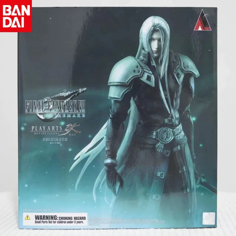 Original SQUARE ENIX PLAY ARTS Final Fantasy VII REMAKE Sephiroth PVC Action Figure Active Joints Assembly Model Collectibles