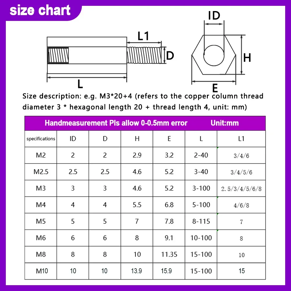 304 Roestvrij Stalen Standoff PCB Ondersteuning Mannelijke Vrouwelijke Hex Board Afstand Schroef Kolom Pijlers Spacers Bout M2 M2.5 M3 M4M5M6M8M10