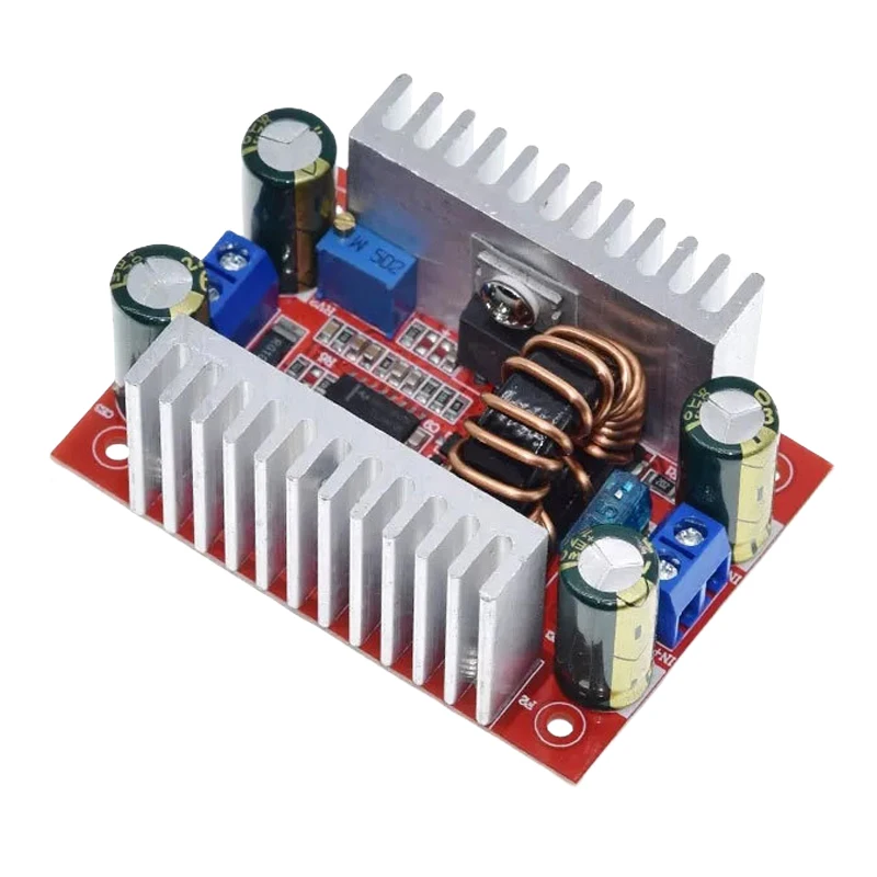 Constant Current Power Supply LED Driver 400W DC Step-up Voltage Charger Module 15A 8.5-50V To 10-60V for Electric Product