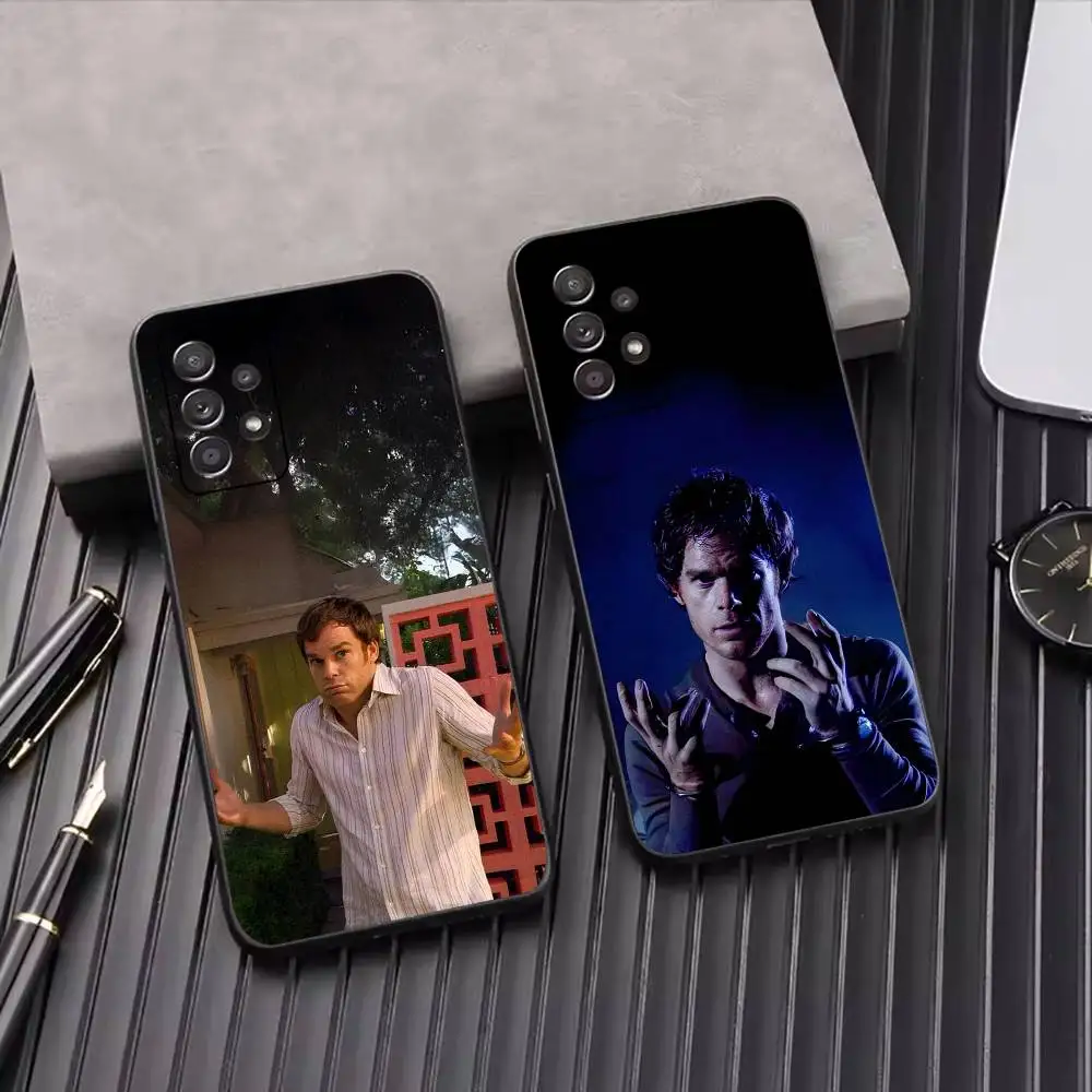 TV D-Dexter Morgan Cool Phone Case for Samsung Galaxy S23,S24,S25,S22,Ultra,S21,Plus,FE,Lite,Note,10,Black Cover